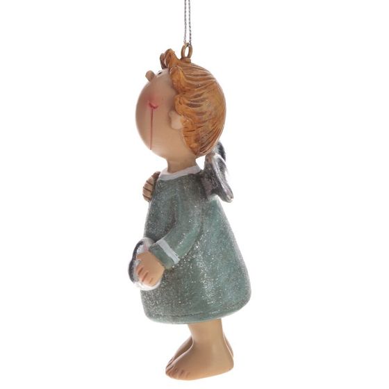 Изделие декоративное подвесное &quot;Ангел&quot;, L6 W4 H10 см, 2в.