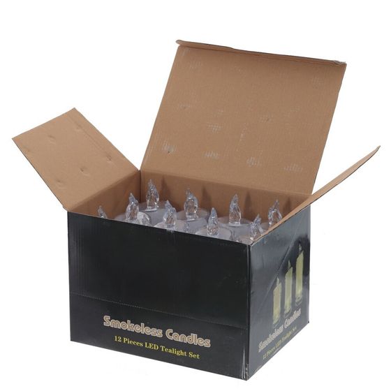 Изделие декоративное &quot;Свеча&quot; (подсветка, 3xLR54) L6 W6 H18 см