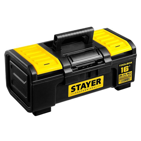 Ящик для инструмента  STAYER Professional &quot;TOOLBOX-16&quot;, пластиковый