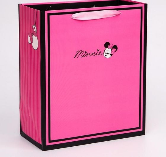 Пакет ламинат вертикальный &quot;Minnie&quot;, Минни Маус, 23х27х11,5 см