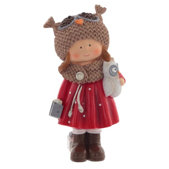 Фигурка декоративная &quot;Девочка&quot;, L6 W4,5 H11 см, 2в.