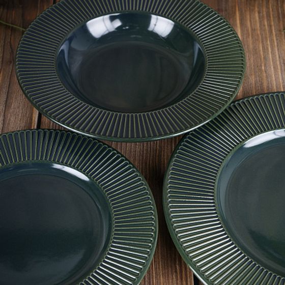 Тарелка десертная EMERALD GREEN 22см