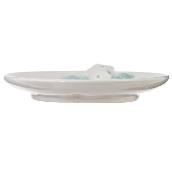 Тарелка &quot;Белый медведь&quot;, L22 W20,5 H4 см