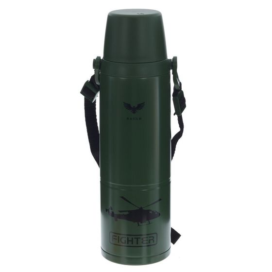 Термос, 1000 мл, L8,5 W8,5 H29 см, дизайн микс