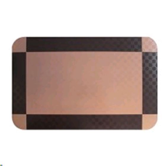 !09 Сервировочная салфетка, набор 6 штук, размер 26 х 41 см., цвет коричневый