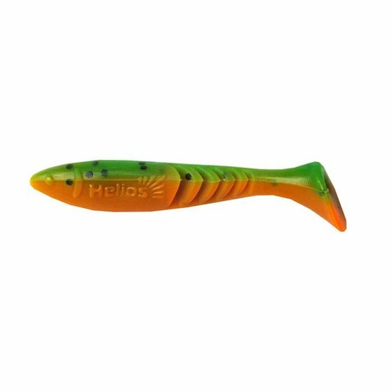 Виброхвост Helios Slash Pepper Green &amp; Orange, 6.7 см, 10 шт. (HS-19-018)