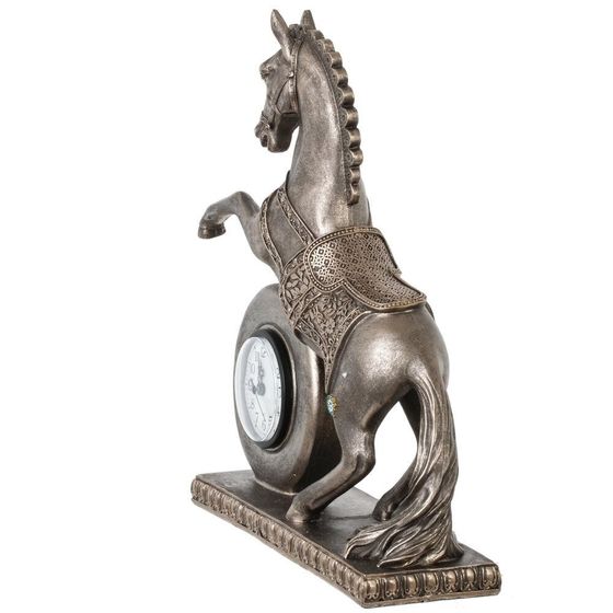 Фигурка декоративная &quot;Лошадь&quot; с часами (ААх1 н/п), L32 W9,5 H35 см