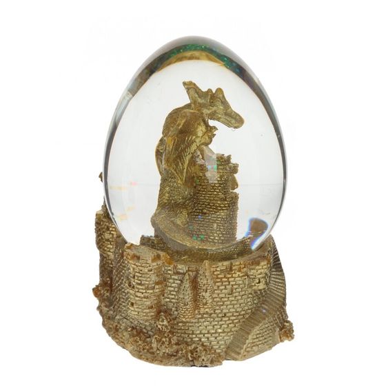 Фигурка декоративная в стекл.шаре &quot;Дракон&quot;, D 7 см, L7,5 W7 H10,5 см, 2в.
