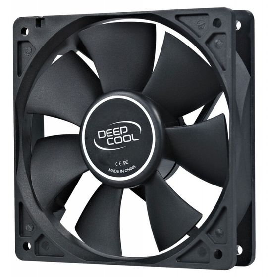 Вентилятор Deepcool XFAN 120 черный 120x25мм 1300rpm 3-pin 4-pin (Molex) (DP-FDC-XF120)