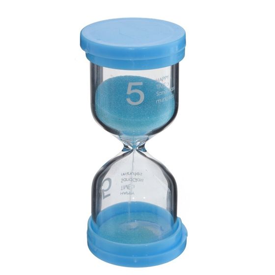 Часы песочные, Д4,5 Ш4,5 В9,5 см, 4в.