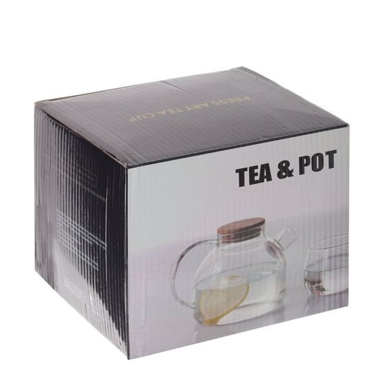 Чайник, 800 мл, L21 W13 H12 см