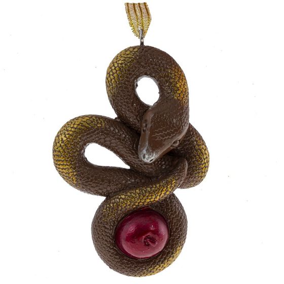 Изделие декоративное подвесное &quot;Змея&quot;, L5 W2 H8 см, 3в.