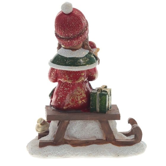 Фигурка декоративная &quot;Девочка&quot;, L13,5 W9 H17 см