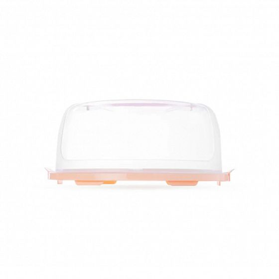 Тортовница диаметр 28.5см пудровый