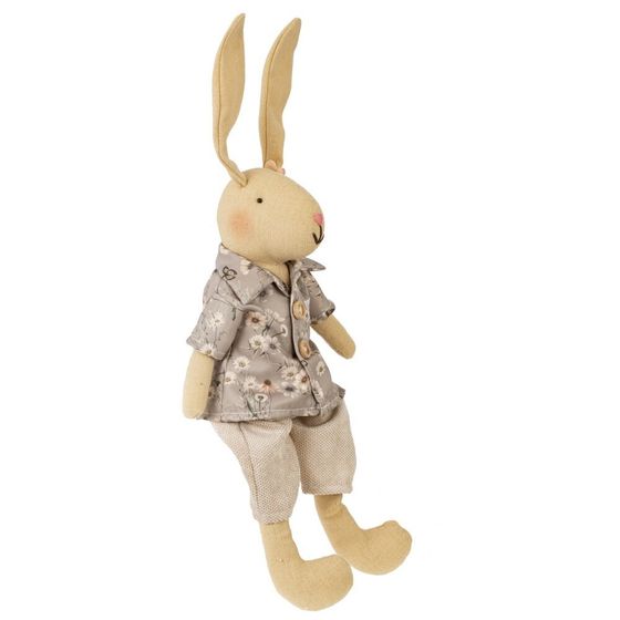 Игрушка набивная &quot;Заяц&quot;, L9 W7 H27,5/16 см