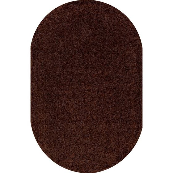 Ковёр овальный Merinos Shaggy Ultra, размер 100x200 см, цвет brown mр