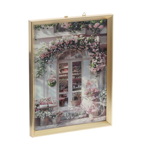 Панно с кристальным декором, L32,5 W2,5 H42,5 см