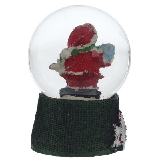 Фигурка декор в стекл шаре &quot;Дед Мороз/Снеговик/Мишка&quot;, D 4.5 см, L4,5 W4,5 H6 см, 4в.