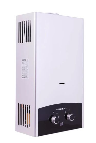 Газовая колонка Genberg 310.01 ПРЕМИУМ черный/белый