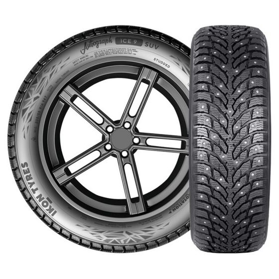 Шина зимняя шипованная Ikon Tyres Ikon Autograph Ice 9 SUV 265/60 R18 114T