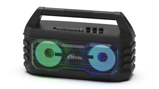 Портативная акустика Ritmix SP-610B 20Вт 2000мАч черный