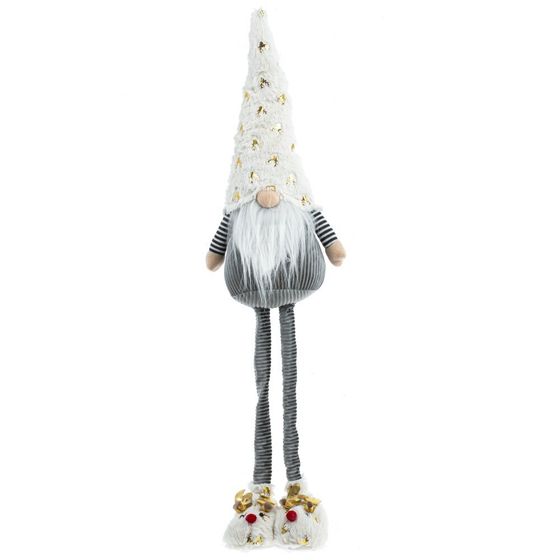 Игрушка набивная &quot;Гном&quot;(телескоп.ноги), L18 W13 H86/32 см