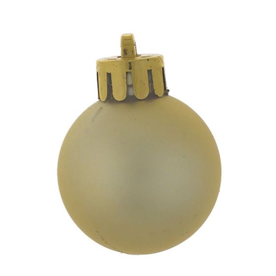Набор из 25шт Украшение новогоднее Шар &quot;Золотая карамель&quot;, D3 см, L8 W8 H1 см