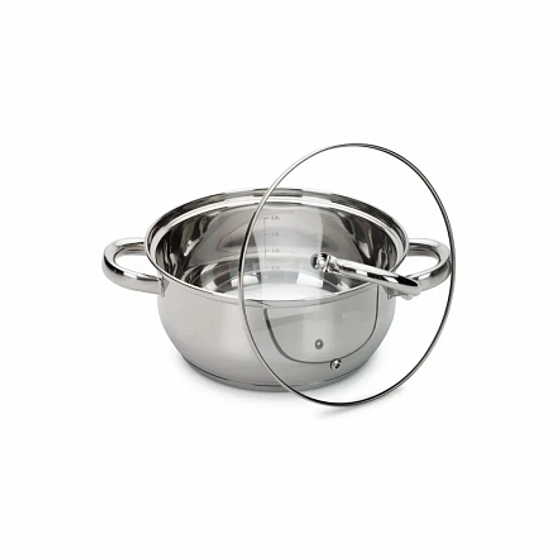 Кастрюля с крышкой GRACE 20х9.5см 2.8л