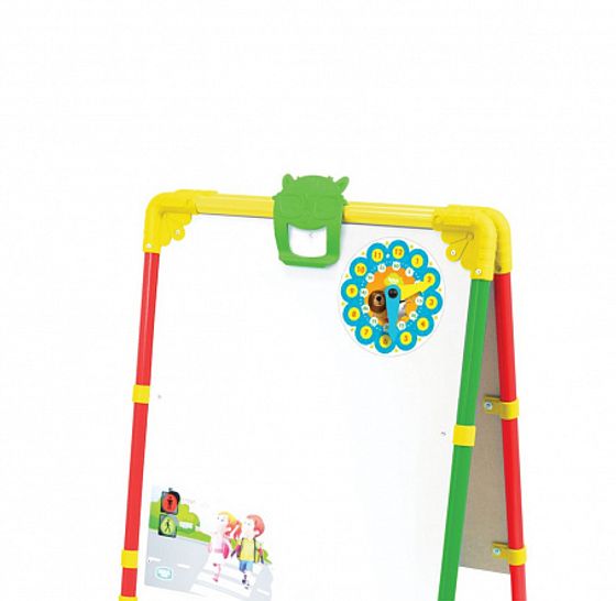 Мольберт двусторонний Растущий для детей от 1,5 лет светофор