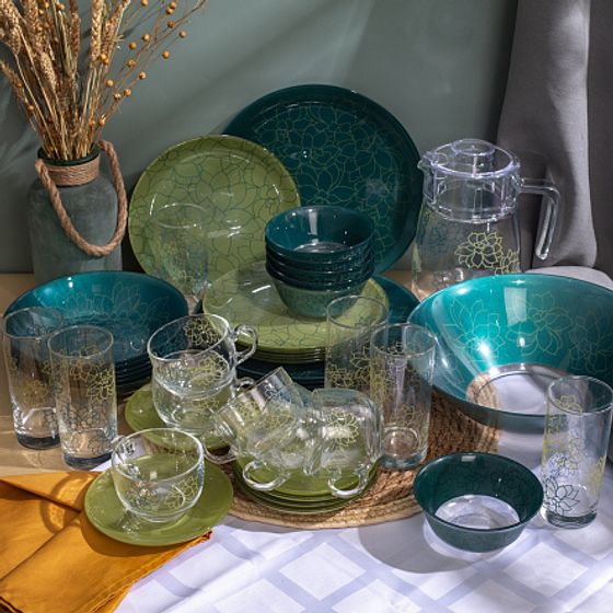 Набор столовый SIMPLY FLEURS DE BACH 44 предмета