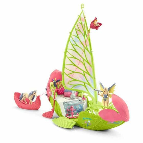 Playset Schleich Sera&#39;s magical flower boat 19 Предметы Лошадь