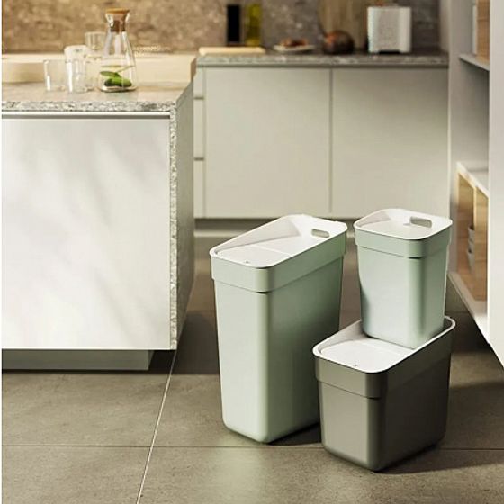 Контейнер для мусора READY TO COLLECT темно-серый/светло-серый 20л