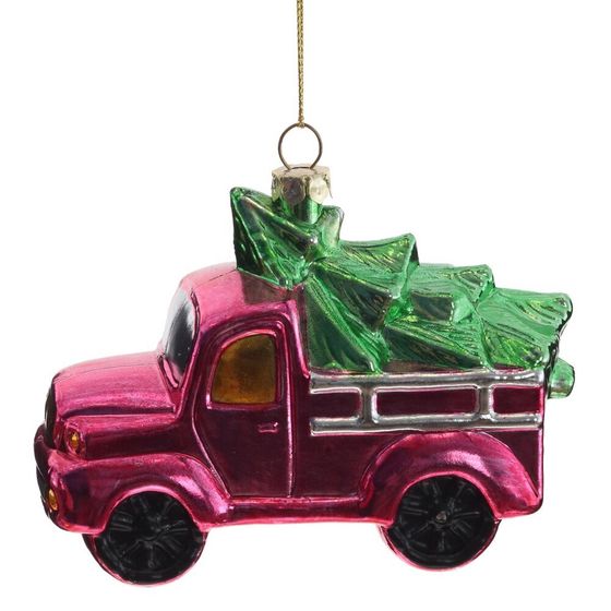Украшение новогоднее &quot;Машинка&quot;, L12 W5 H10 см, 3в.