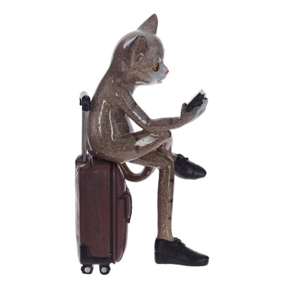 Фигурка декоративная &quot;Кот&quot;, Д8 Ш8 В16,5 см