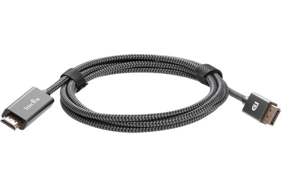 Кабель Telecom miniDisplayPort M-HDMI 1,8м серый (TA562M-1.8M)