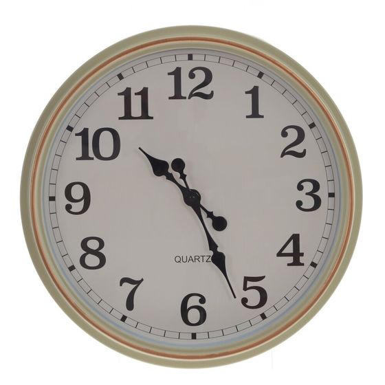 Часы настенные декоративные, Д44,5 Ш5,5 В44,5 см, (1xАА не прилаг.)