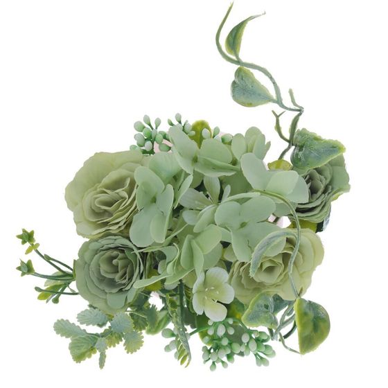 Цветочная композиция, L19 W15,5 H20,5 см, 4в.