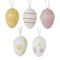 Набор из 12-ти изделий декоративных подвесных &quot;Яйцо&quot; (4*6), L18,5 W18,5 H4,5 см