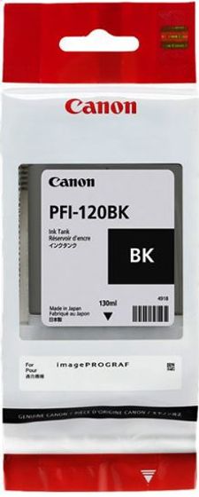 Картридж струйный Canon PFI-120 BK 2885C001 черный для Canon imagePROGRAF TM-200/205