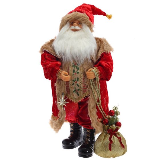 Дед Мороз, L36 W21 H95 см (полка 63 см.)