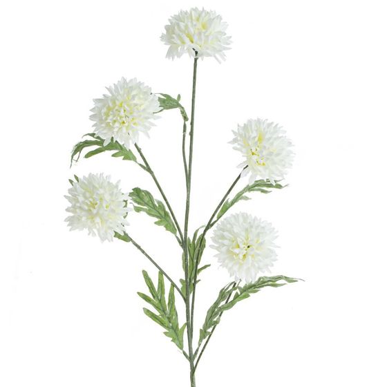 Цветок искусственный &quot;Георгин&quot;, L15 W15 H82 см, 3в.