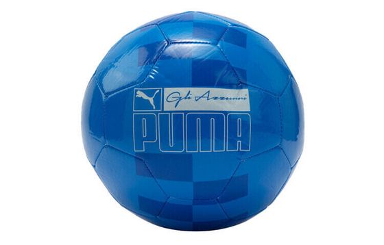 PUMA Size 5 Soccer Machine Stitched Soccer Ball Unisex Blue