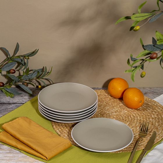 Тарелка десертная SCANDY OLIVE 19.3см