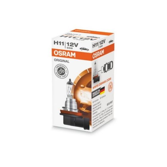 Лампа автомобильная Osram, H11, 12 В, 55 Вт, 64211