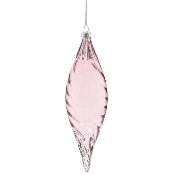 Украшение новогоднее "Сосулька", L6 W6 H22 см