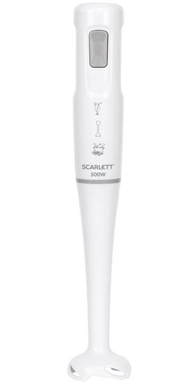 Блендер погружной Scarlett SC-HB42S12 500Вт белый