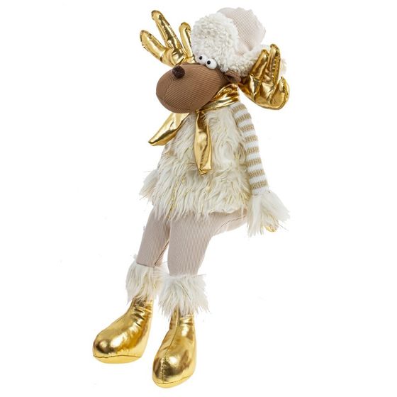 Игрушка набивная &quot;Олень&quot;, L34 W13 H58/35 см