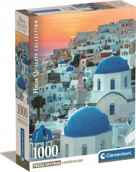 Clementoni PUZZLE 1000EL CLM 39912 SANTORINI PUD