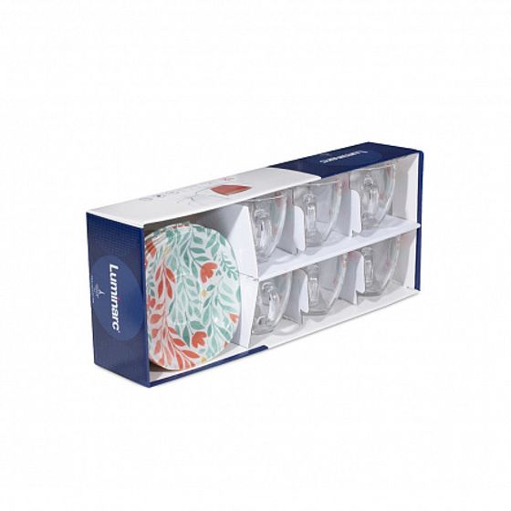 Набор чайный ALVIS RED 220мл