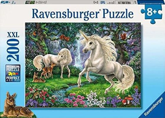 Ravensburger Puzzle Tajemnicze jednorożce (12838)